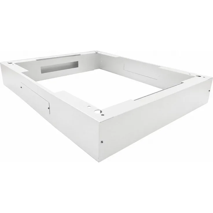DSIT Serverschrank Sockel für 19” Serverschränke, Stahl, (BxTxH) 800 x 800 x 150 mm, Weiß