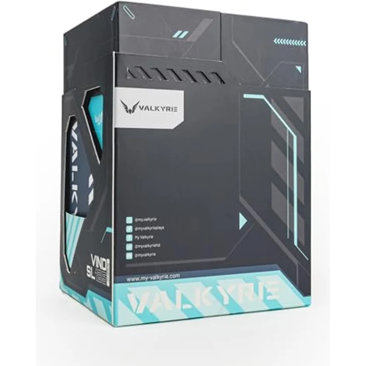 Valkyrie Vind SL125, CPU Kühler mit anpassbarer A-RGB-Beleuchtung und X12-Lüfter, 158 mm, Schwarz – Bild 8