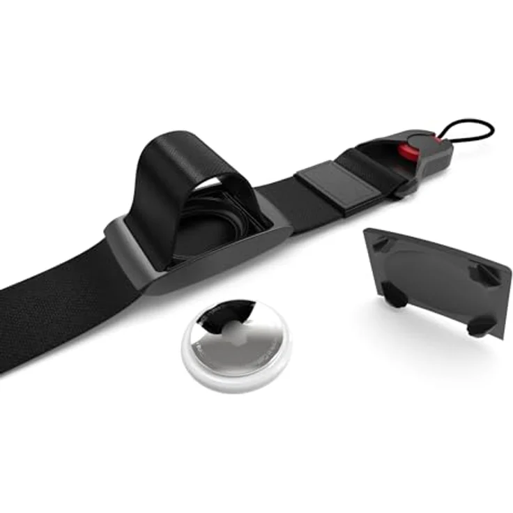 AIRBELL AirStrap Kameragurt mit verstecktem AirTag-Fach, Schnellwechsel-System, verstellbar von 80cm bis 140cm, kompatibel mit den meisten Kameras – Bild 2