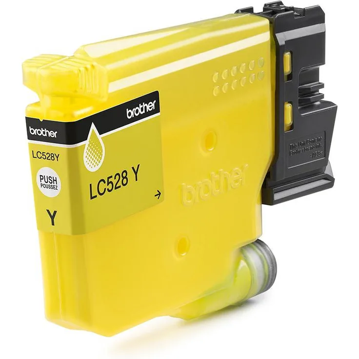 Brother LC528Y, Druckerpatrone gelb, hohe Seitenleistung bis zu 5000 Seiten, kompatibel mit mehreren Brother Druckermodellen