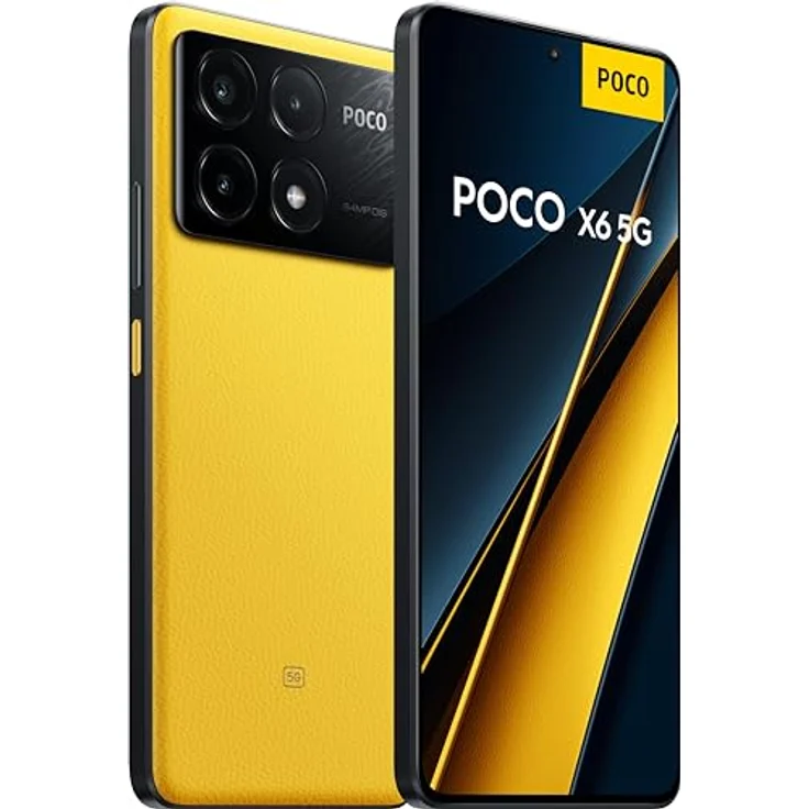Xiaomi POCO X6 Pro 5G, 12GB RAM, 512 GB Speicher, Gelb – Bild 2