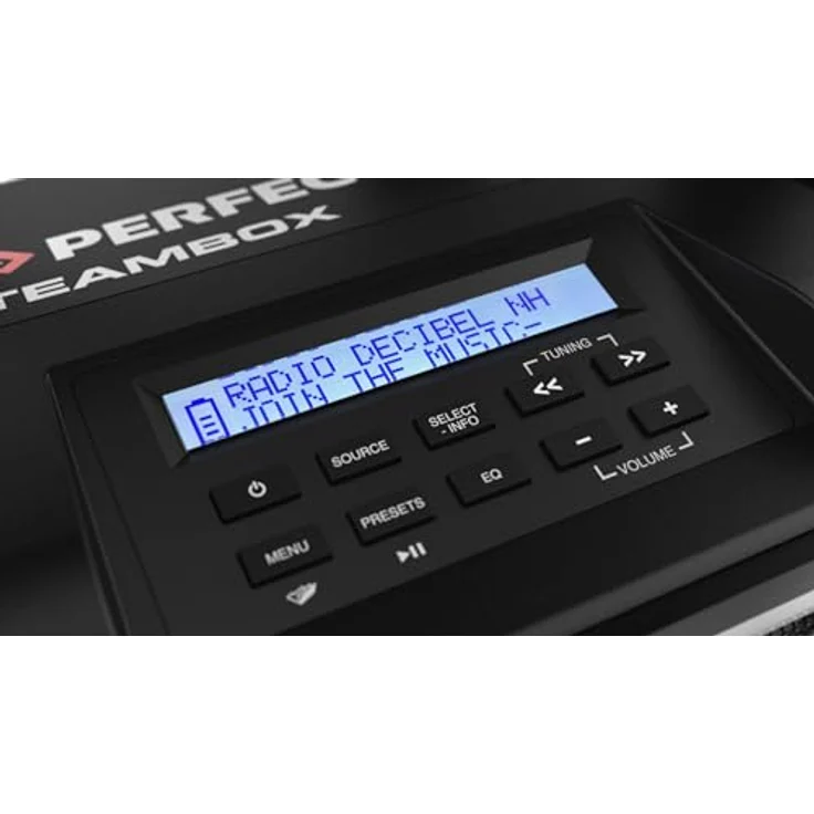 PerfectPro Baustellenradio NETBOX, WiFi internetradio, DAB+ und UKW-Empfang, Bluetooth, AUX und USB-Eingang, Inklusive Ladegerät, IP64, NBX2 – Bild 5