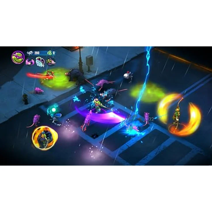 Nighthawk Games Teenage Mutant Ninja Turtles: Splintered Fate - Pipin' Hot Collector's Edition - PS5 mit Mutant Ooze Green Tisch-RPG-Würfel, NYC Kanalschachtabdeckung Würfelbox und 50-seitigem Kunstbuch – Bild 2