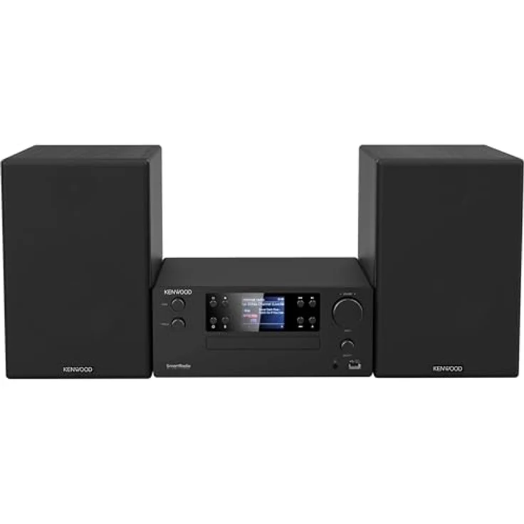 Kenwood M-9500S-B, Smart Micro Hi-Fi System mit Internetradio, DAB+, Bluetooth Audio-Streaming und 100 W RMS Leistung, Schwarz – Bild 2