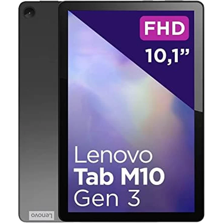 Lenovo Tab M10 (3rd Gen) | 10,1 Zoll (1920x1200, WUXGA, WideView, Touch) | Android Tablet (OctaCore, 4GB RAM, 64GB eMMC, Wi-Fi, Android 12) | grau – Bild 1
