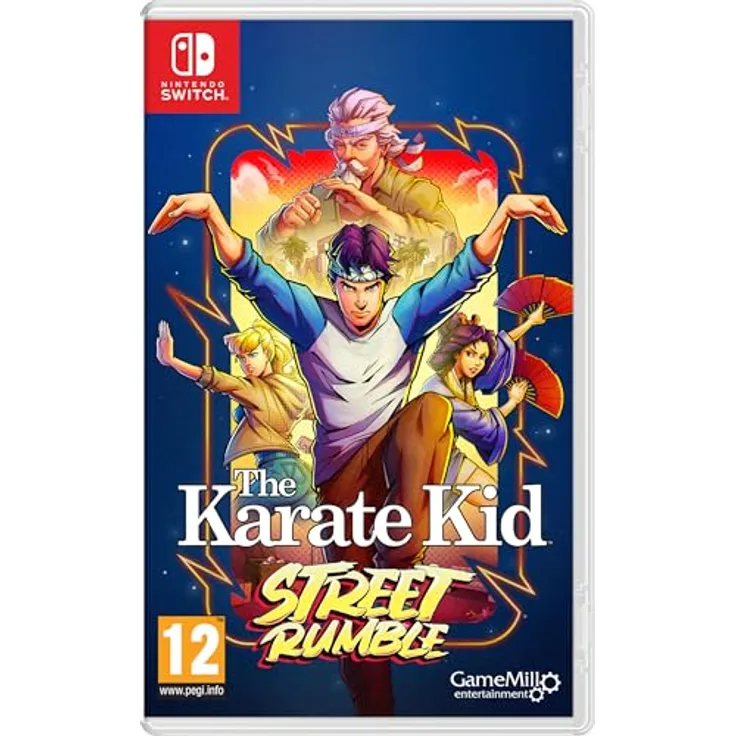 GameMill Entertainment The Karate Kid Street Rumble, Nintendo Switch Game mit dynamischem Kampfsystem und pixeliger Grafik