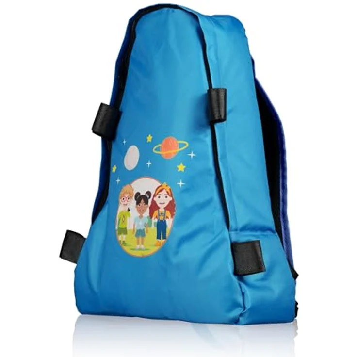Bresser Junior Kinderteleskop 70/400 Linsenteleskop für Kinder ab 8 Jahren, Astronomie Einsteiger, Teleskop mit Rucksack, Zubehör & Smartphone-Halterung, Nachthimmel Beobachtung blau – Bild 5