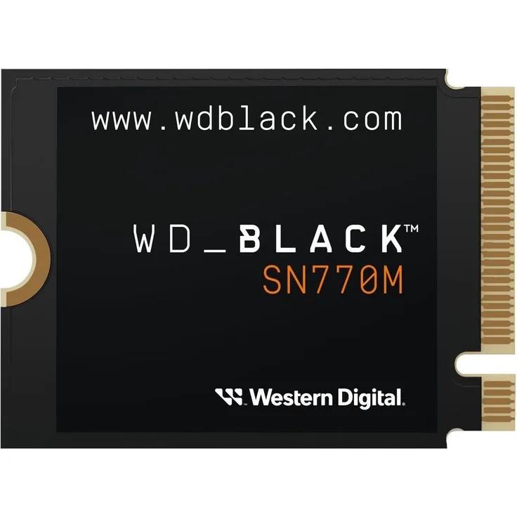 WD_Black SN770M interne SSD (2 TB) 5150 MB/S Lesegeschwindigkeit, 4850 MB/S Schreibgeschwindigkeit, M.2 2230 NVMe - Preisvergleich