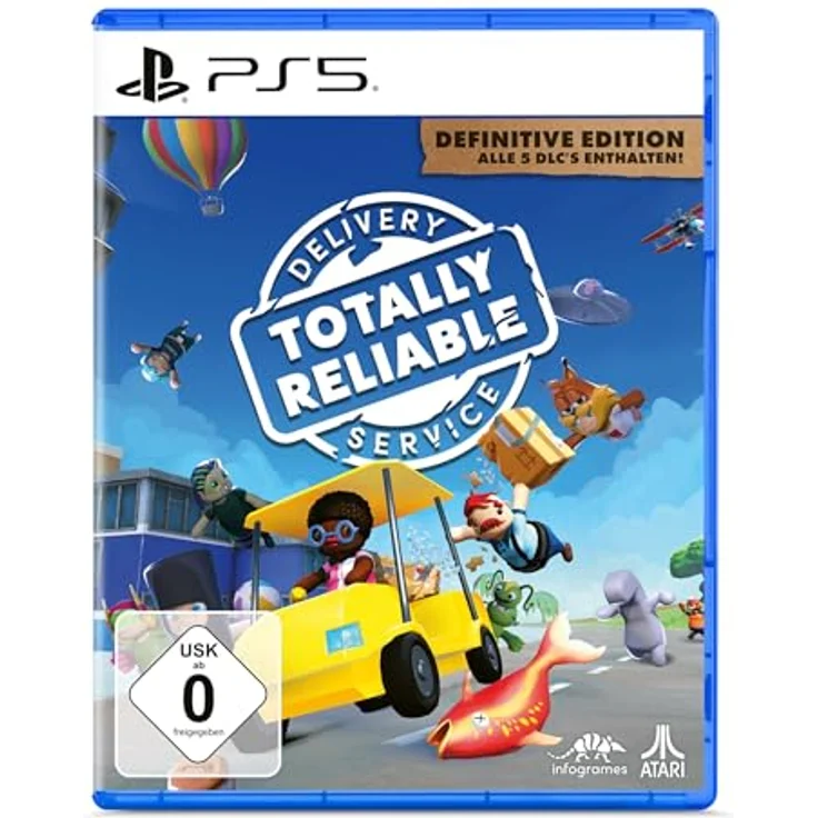 Atari Totally Reliable Delivery Service - Definitive Edition - PS5, riesige neue Insel, 15 neue Lieferungen, brandneue Fahrzeuge, über 80 kosmetische Inhalte – Bild 1