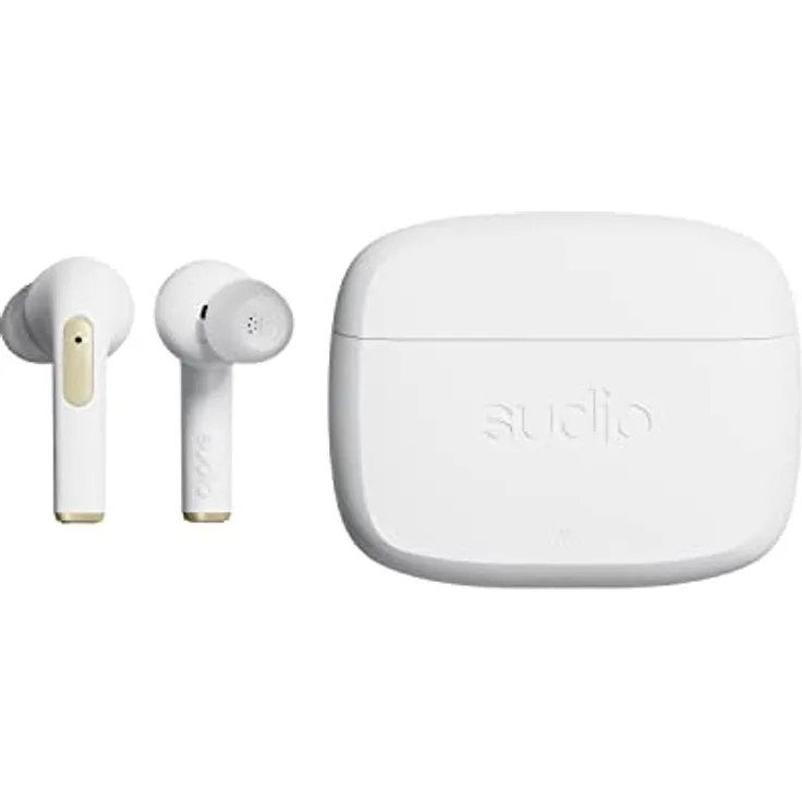 Sudio N2 Pro, Bluetooth Kopfhörer, Weiß mit Active Noise Cancelling