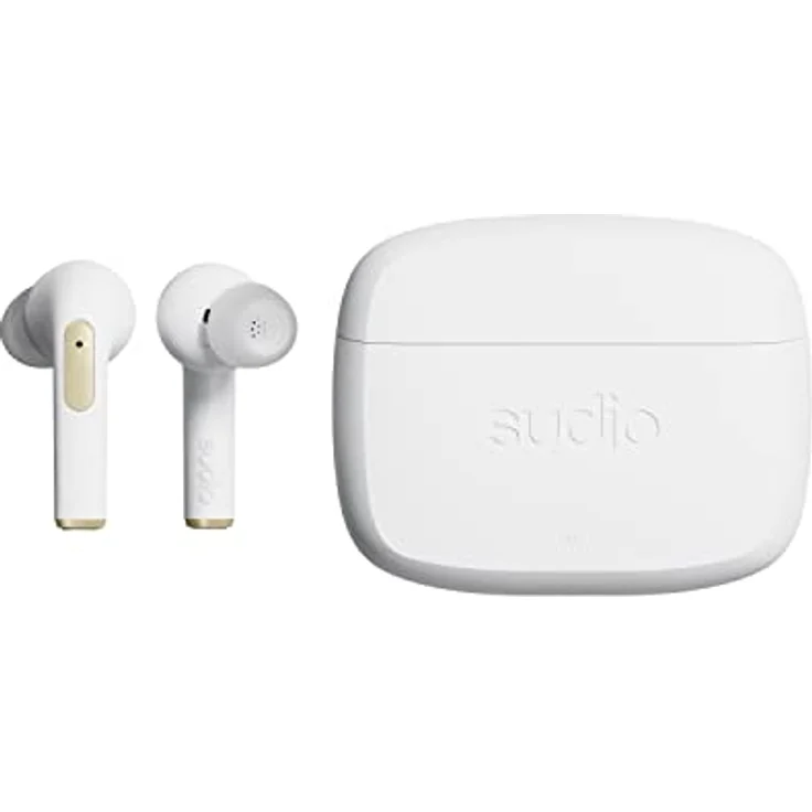 Sudio N2 Pro, Bluetooth Kopfhörer, Weiß mit Active Noise Cancelling – Bild 1