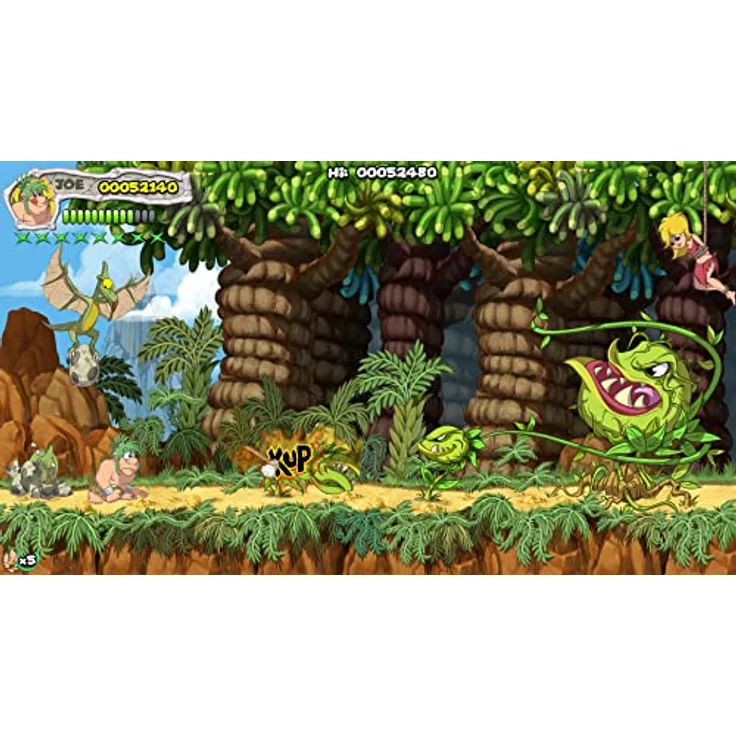 New Joe & Mac: Caveman Ninja - T-Rex Edition [Switch] – Bild 4