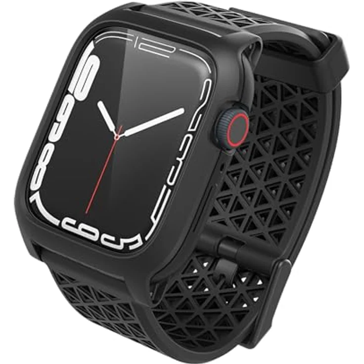 Catalyst Active Defense Case Apple Watch Series 45mm (Series 7/8 / 9) Stealth Black, Wearables-Zubehör aus Nylon – Bild 1