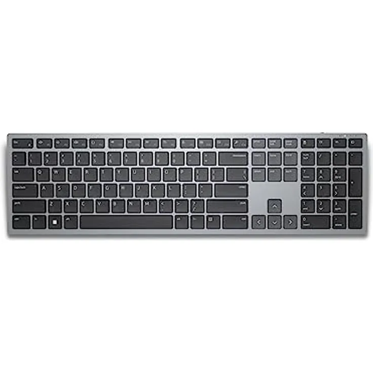 Dell KB700, Bluetooth Tastatur QWERTY US International in Grau, Modell W129125861