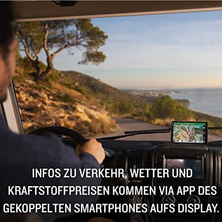 Garmin Camper 1095 MT-S, 10,1 Zoll HD Navigationsgerät mit fahrzeugspezifischer Routenführung und vorinstallierten Europa-Karten – Bild 4