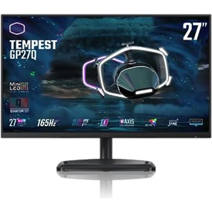 Cooler Master Gaming Tempest GP27Q 68,6 cm (27 Zoll) 2560 x 1440 Pixel Wide Quad HD LED Schwarz – Bild 1