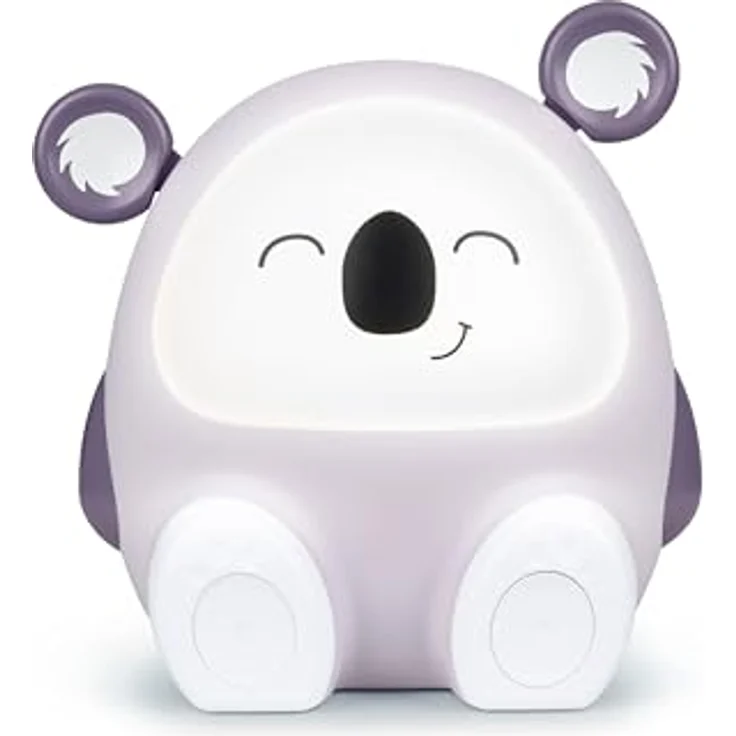 Bigben Bluetooth Lautsprecher mit Nachtlicht Kinder - Koala, wiederaufladbarer Akku und einstellbare Nachtlampe – Bild 5