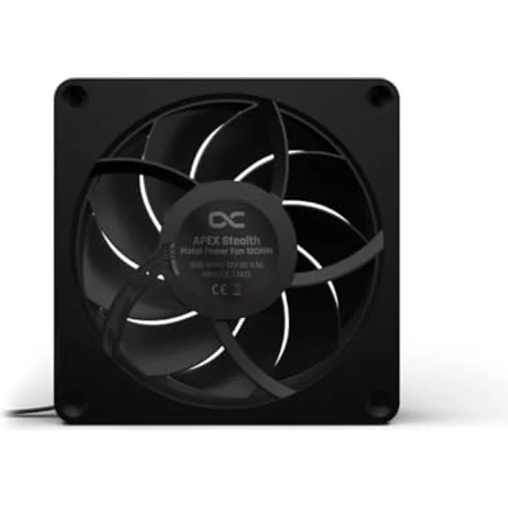 Alphacool Apex Stealth Metall Power Lüfter 3000rpm (120x120x25mm) (Matt Schwarz) - Preisvergleich – Bild 3