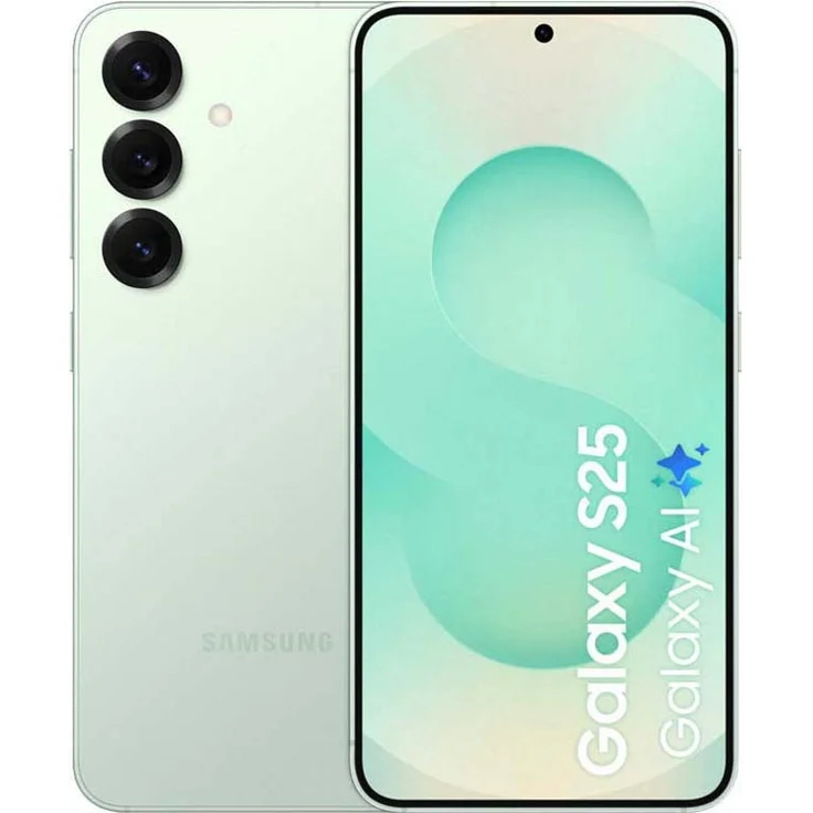Samsung Galaxy S25 5G 12GB/128GB Grün (Mint) Dual-SIM SM-S931B, Smartphone mit 50 MP Dreifach-Kamera – Bild 1