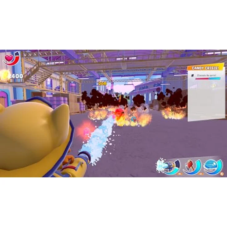 Maximum Entertainment Leo the Firefighter Cat (Nintendo Switch) - Über 20 spannende Missionen mit Superkräften, 5 Fahrzeuge zur Auswahl, freie Erkundung der Stadt, verschiedene Kostüme für Leo. – Bild 3