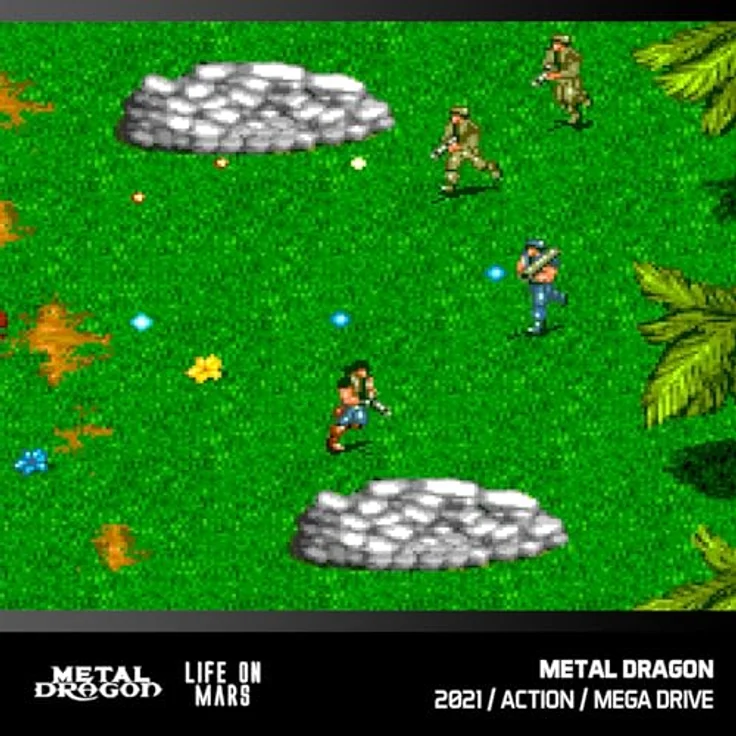 Blaze Evercade Metal Dragon/Life on Mars Cartridge, Kompatibel mit Evercade-Geräten, 2 Indie-Spiele auf einer Cartridge – Bild 4