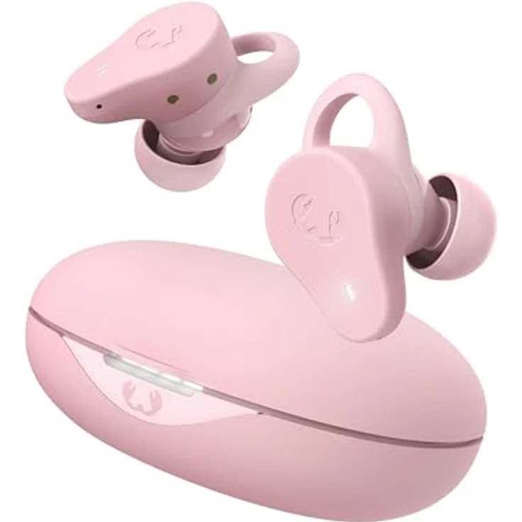 Fresh 'n Rebel Bluetooth®-Ohrhörer "Twins Rush mit Hybrid ANC" TWS Sport Pastel Pink, Kabellose In-Ear Kopfhörer – Bild 1