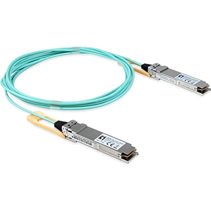 LevelOne AOC-0503 Netzwerk-Transceiver-Modul Faseroptik QSFP28 850 nm, Silber, Transceiver