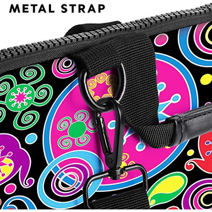 Sidorenko Laptoptasche 15/15,6 Zoll - Moderne Notebooktasche aus Canvas - Hochwertige Laptop Tasche - Schmutz- & Wasserabweisende Laptop Bag mit Zubehörfach – Bild 4