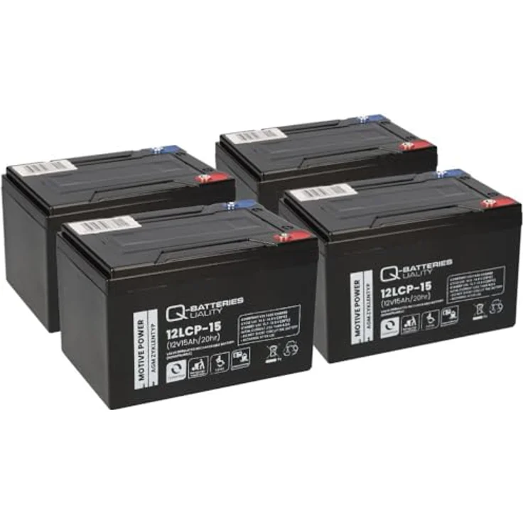 Akku kompatibel 36V 15Ah (4x12V 15Ah) E-Scooter E-Roller – Bild 1
