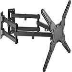 Equip 650328 Neig-/schwenkbare Eck-TV-Wandmontagehalterung/23 bis 55 Zoll/Wandhalterung/6Gelenke neigbar/schwarz