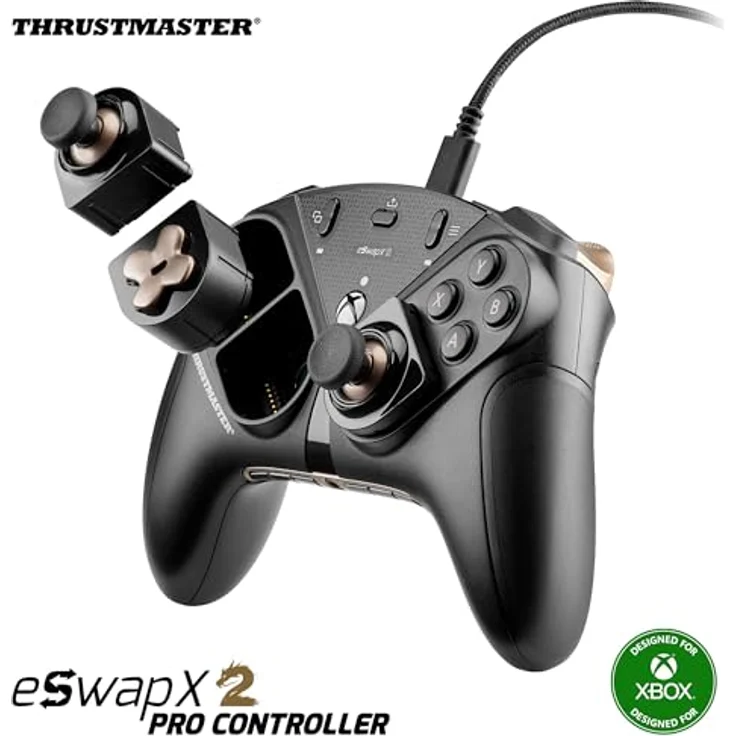 Thrustmaster ESWAP X2, Modulares Gamepad für Xbox Series X|S und PC, Reaktionsschnelle Mechanische Tasten, Präzise Ministicks, D-Pad, Profi Fighting Controller – Bild 2