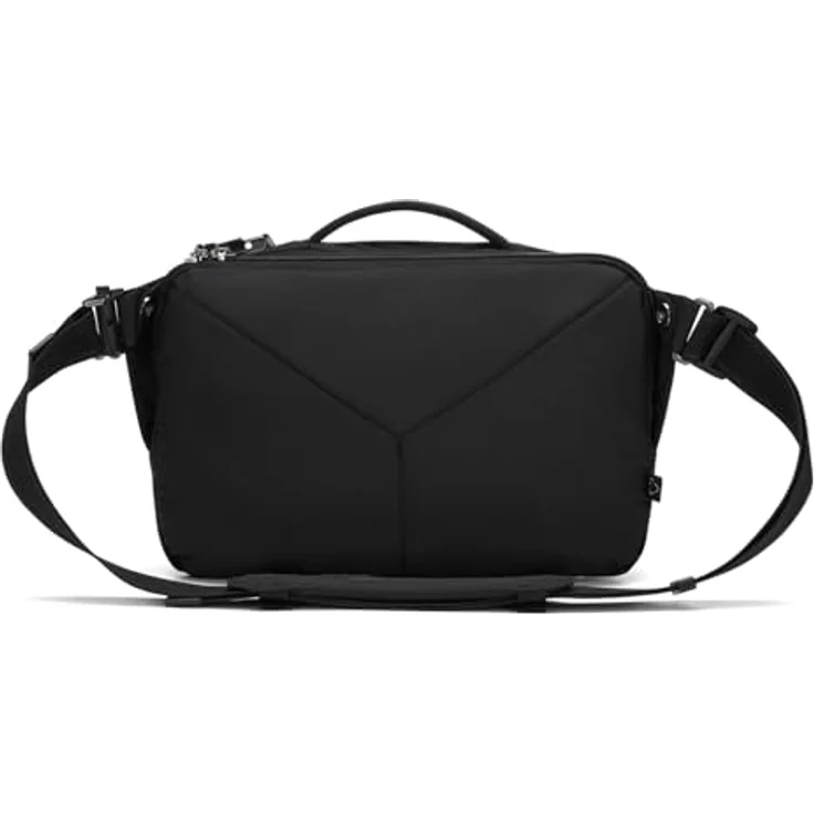 Pacsafe EXP 12 Sling, Notebook Tasche für 33,0 cm (13"), Schwarz, mit Roobar Deluxe Schließsystem und schnittfesten Materialien – Bild 3