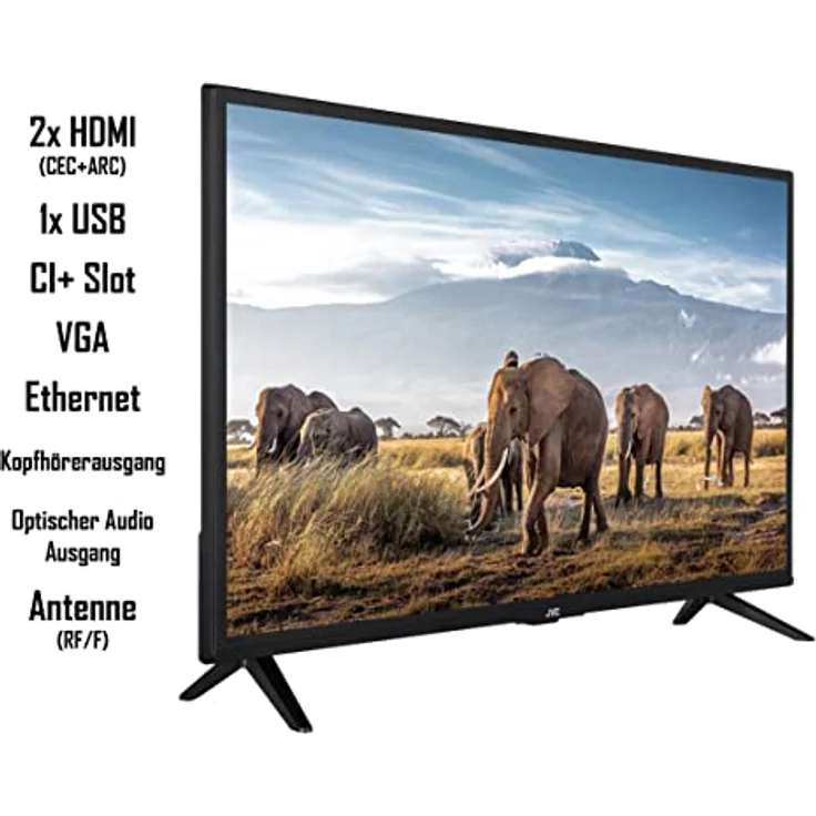 JVC LT-40VF3056 40 Zoll Fernseher/Smart TV (Full HD, HDR, Triple-Tuner) - Inkl. 6 Monate HD+ [2023] – Bild 3