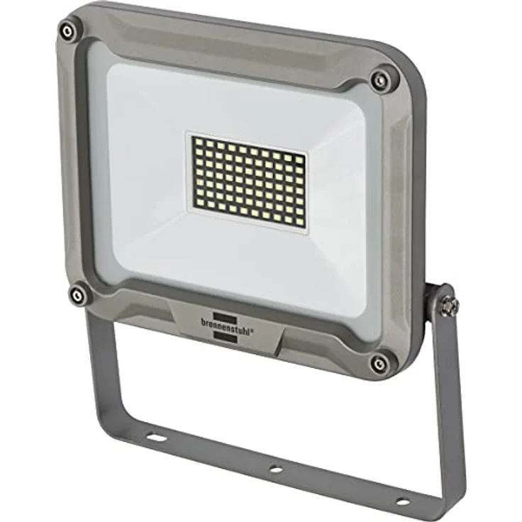 Brennenstuhl LED Strahler JARO 5050 (50W, 4400lm, 6500K, IP65, LED-Außenstrahler zur Wandmontage aus Aluminium) - Preisvergleich – Bild 1