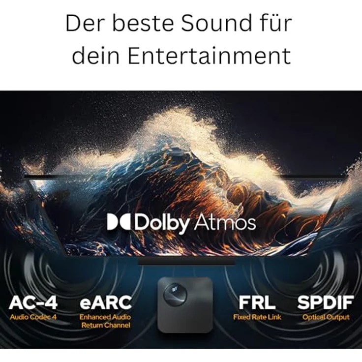 Orbsmart Streaming Box GX1 4K HDR10+ Smart Google TV Player | Dolby Vision & Atmos | AI-Features | 4GB RAM | WiFi 6 LAN USB | Chromecast | Netflix | Prime Video | Disney+ – Bild 5