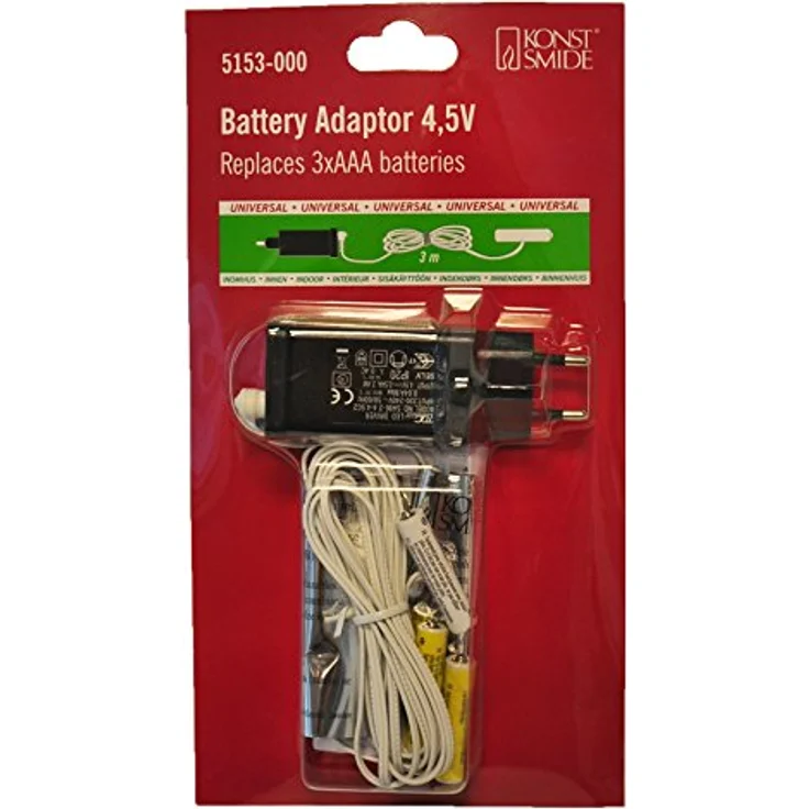 Konstsmide 5153-000 Netzadapter für Batterieartikel Innen netzbetrieben – Bild 1