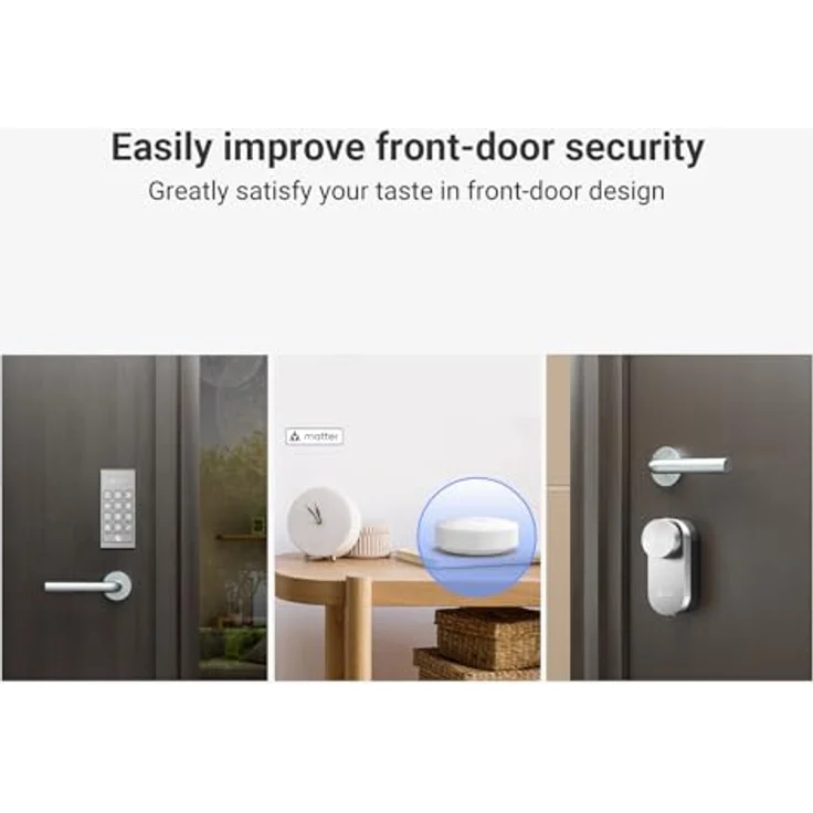 EZVIZ DL01Pro Smart Lock, intelligentes Türschloss mit Multifunktions-Keypad, Fernzugriff, Bluetooth und automatischer Sperrfunktion – Bild 3