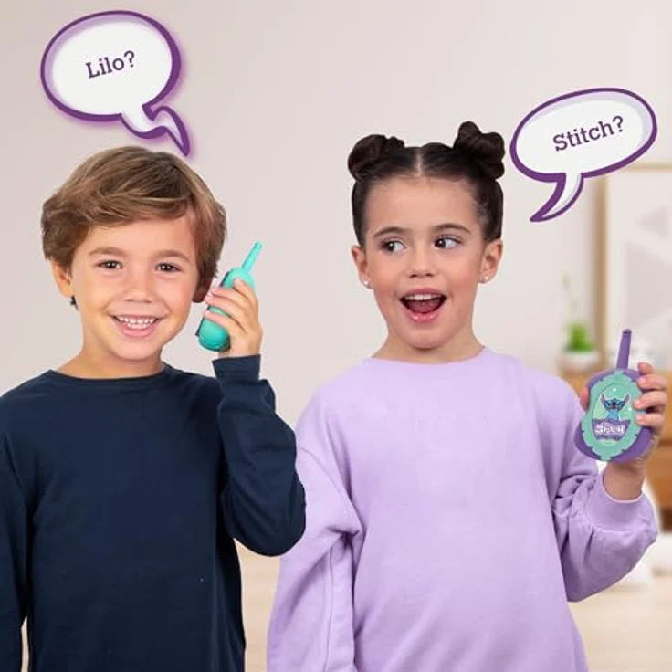 IMC TOYS Stitch Walkie-talkie, Spielzeug Funkgerät für Kinder, Mehrfarbig, Reichweite über 100 Meter – Bild 6