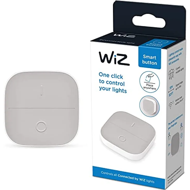 WiZ Smart Button, Steuerung von WiZ Lampen und Leuchten, Zubehör