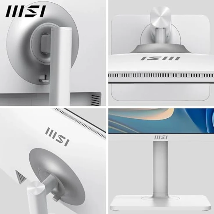 MSI Modern MD272UPHW 27-Zoll-UHD-Büromonitor, 3840 x 2160 IPS-Panel, 60Hz, augenfreundlich, VESA-befestigbar, 4-fach verstellbar, HDMI 2.0b, DisplayPort 1.4a, Typ-C, USB-B, USB-A – Bild 5