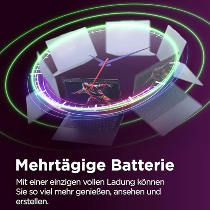 Lenovo Yoga Slim 7X Laptop | Copilot+ PC | 14,5" 3K OLED 90Hz Display | Qualcomm Snapdragon X1 Elite | 32GB RAM | 1TB SSD | Integrierte Grafik | Win11 Home | QWERTZ | 1,28kg | blau – Bild 4