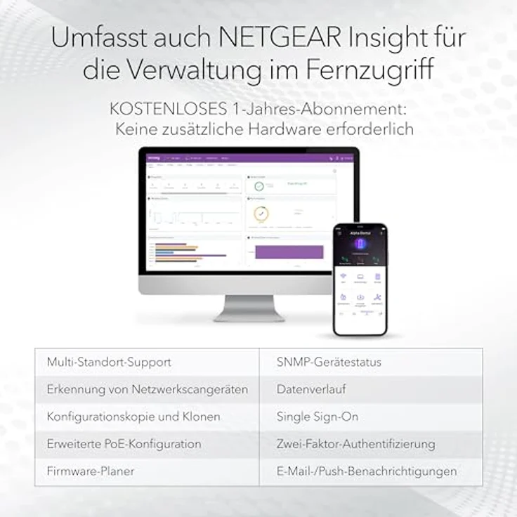 Netgear 24P GE Smart Switch W-10G SFP+, inkl. 3 Jahre Garantie auf Herstellungsfehler – Bild 5