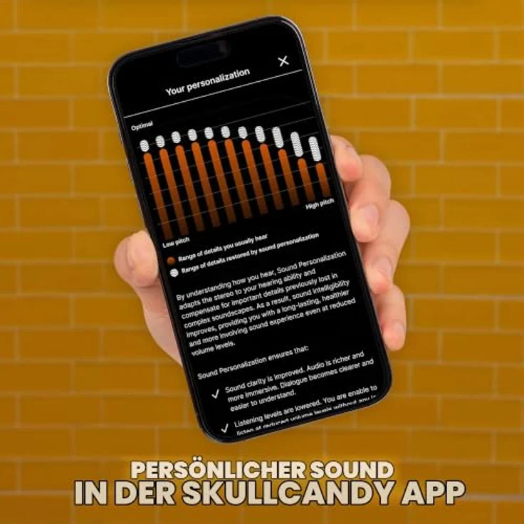 Skullcandy Crusher 1080 ANC, Over-Ear Kopfhörer mit Bose Sound, schwarz – Bild 9