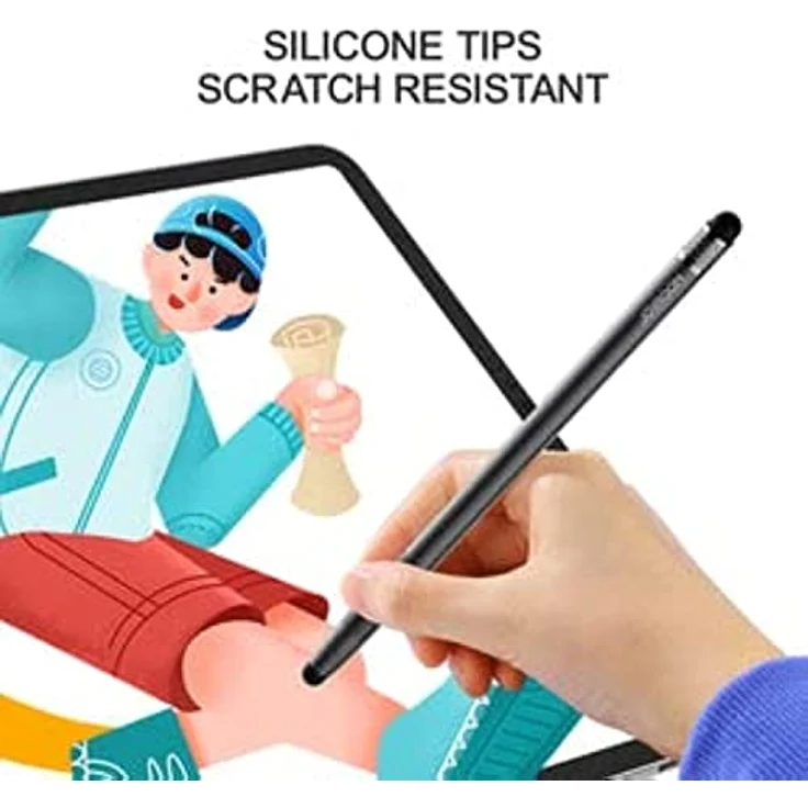 Joyroom Jr-dr01 passiver Touchscreen-Eingabestift für iOS, Android, Windows Smartphone, Schwarz – Bild 2