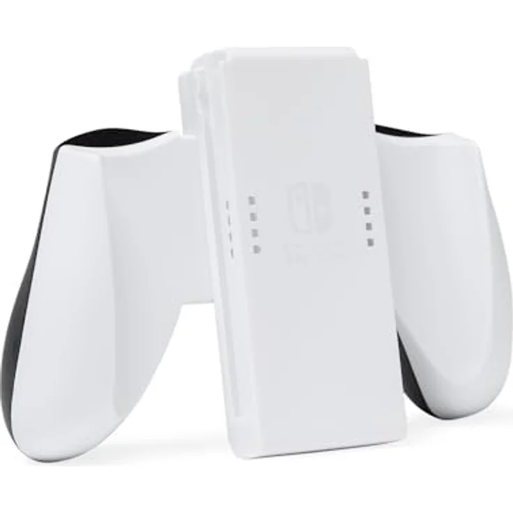 PowerA Joy-Con-Komfortgriff für Nintendo Switch - Weiß, Offiziell Lizenziert, Ergonomisches Design, Gummigriffe, Spieler-Anzeigeleuchten. – Bild 3