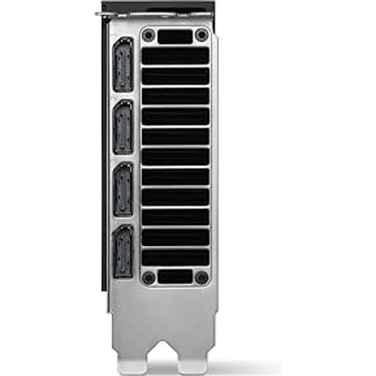 PNY Nvidia Quadro RTX 5000, Grafikkarte mit 48GB GDDR7-RAM und KI-gestützten Technologien, schwarz – Bild 4