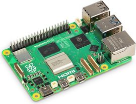 Raspberry Pi 5, 8GB RAM – Fortschrittlicher Einplatinencomputer mit Dual 4Kp60 HDMI-Ausgabe