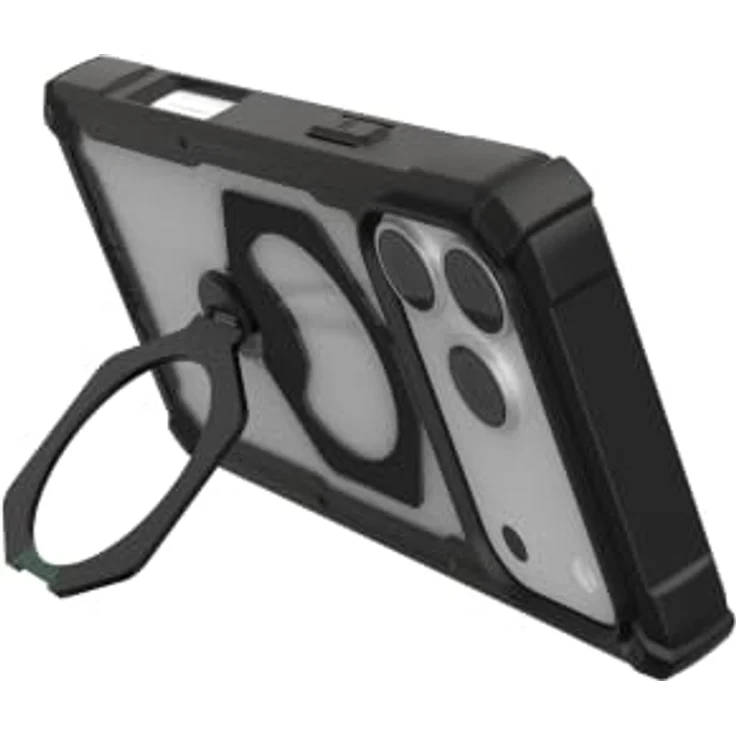 UAG Plasma XTE 360 MagSafe, 360° drehbare Handyhülle mit Fallschutz bis 20 ft, black/clear für iPhone 18 Pro Max/17 Pro Max – Bild 7
