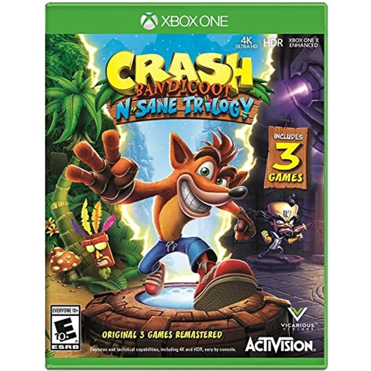 Crash Bandicoot N. Sane Trilogy - Xbox One Standard Edition