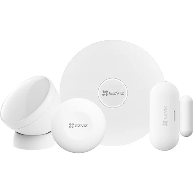 EZVIZ Home Sensor Intelligentes Haussicherheits-Kit ZigBee/Wi-Fi, Überwachungskameras zur Fernüberwachung und Notfallerkennung – Bild 1